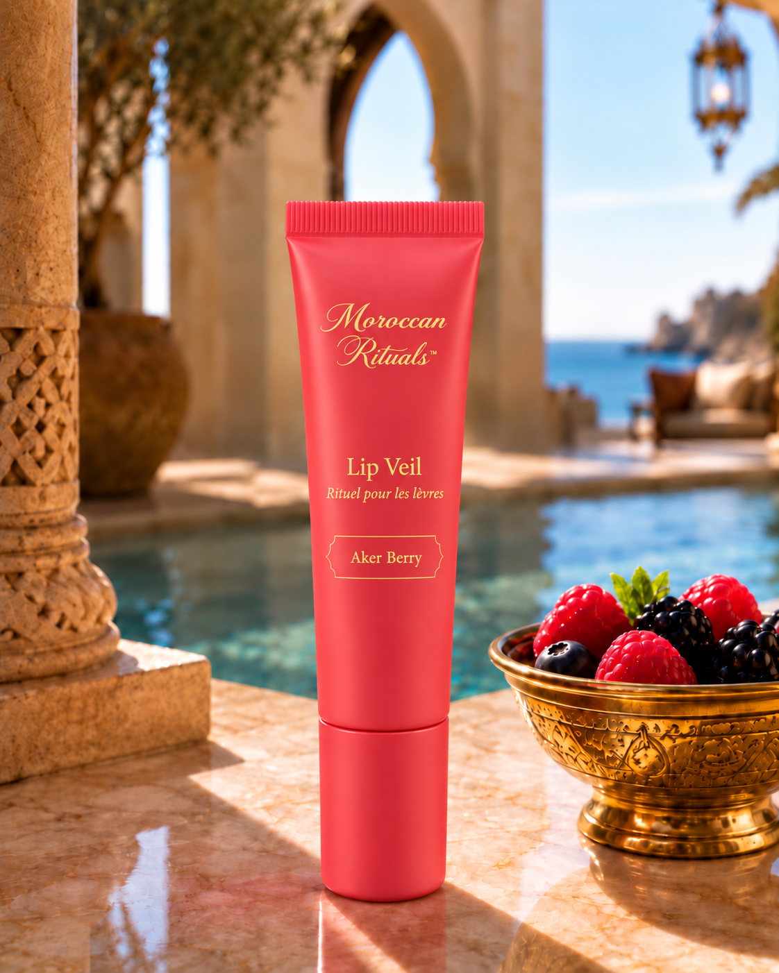 Aker Berry Lip Veil